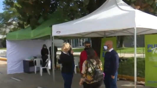 Ya funciona un nuevo centro de hisopado en el Aeropuerto de Sauce Viejo