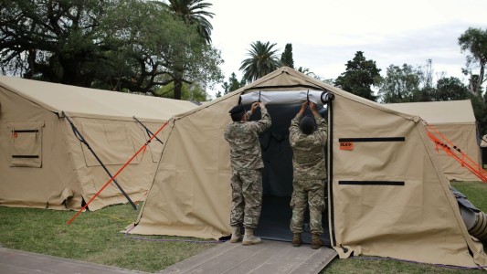 Para el fin de semana estaría terminada la rampa que unirá al Cullen con el Hospital Militar