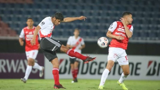 En Paraguay, River igualó sin goles con Independiente Santa Fe