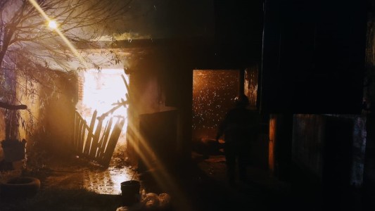 Entraron a robar en el hipódromo y terminaron incendiando un box