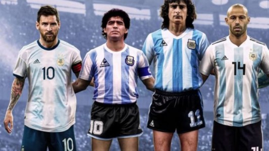 La FIFA eligió a los jugadores más emblemáticos de la historia de la Selección argentina