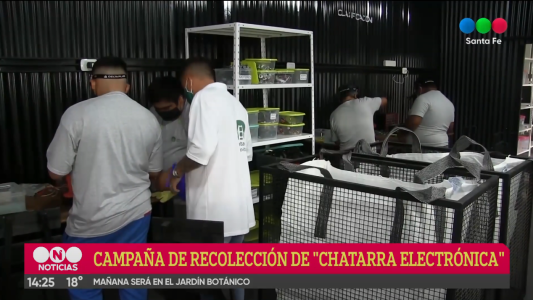 Este sábado se realiza la segunda campaña de recolección de residuos eléctricos y electrónicos