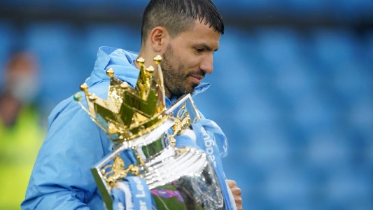 Agüero se despidió del Manchester City con dos goles y un nuevo récord