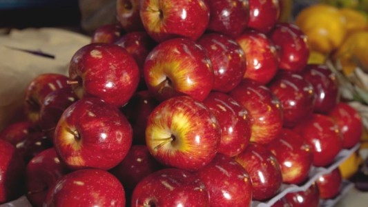 La manzana fue la fruta que más aumentó en los últimos doce meses