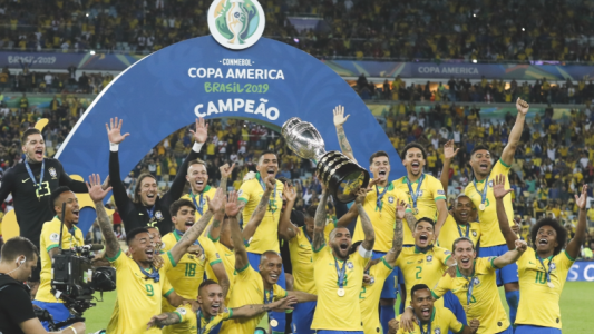 Conmebol anunció que la Copa América se realizará en Brasil