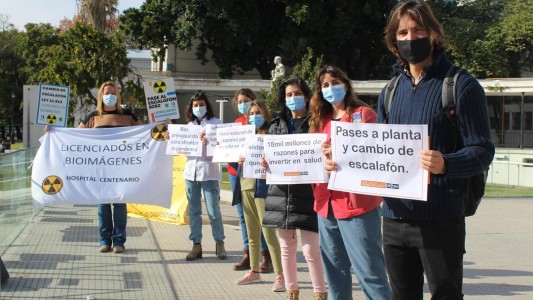 Personal de salud nucleado en Siprus denuncia precarización laboral en Rosario