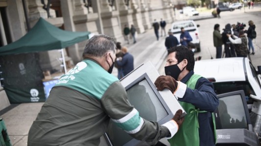 Comenzó la recolección puerta a puerta de artículos electrónicos en desuso