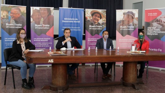 Santa Fe lanzó la campaña de Buen Trato hacia las Personas Mayores