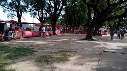 Por el Día del Padre, feriantes de la Costanera Oeste fueron habilitados para trabajar