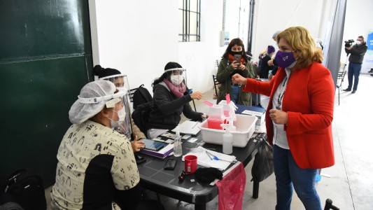 Martorano: "Estamos vacunando a 40 mil personas por día en la provincia"