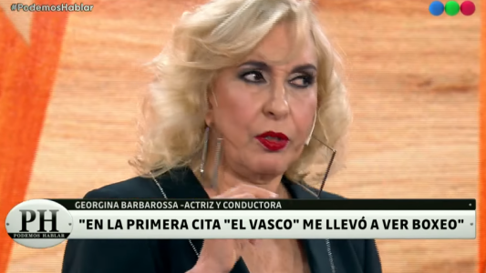 En PH: Georgina Barbarossa recordó los inicios de su relación con el Vasco