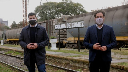 Cleri acompañó actos y recorridas sobre la vuelta de los trenes de cercanía en la provincia de Santa Fe