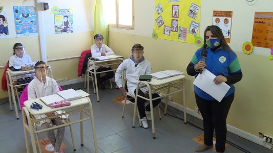 Las escuelas primarias de la provincia vuelven a la presencialidad desde el lunes