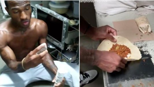 Un preso es viral en TikTok con el canal de cocina que hace desde su propia celda