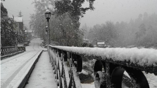 Fotos: La nieve vistió de blanco a Córdoba