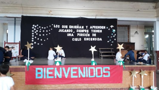 Los niveles iniciales y primarios vuelven a las aulas: “se vive alegría”