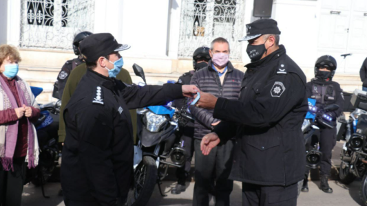 Entregaron motovehículos para la Policía de Las Colonias y San Jerónimo