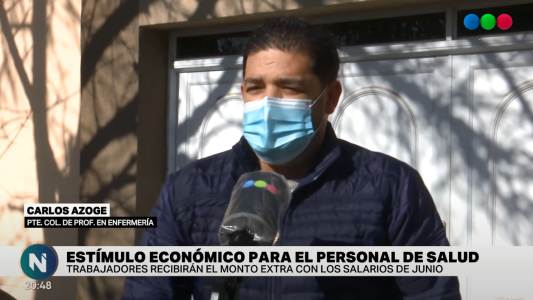 Para los enfermeros el estímulo económico debería ser parte del sueldo