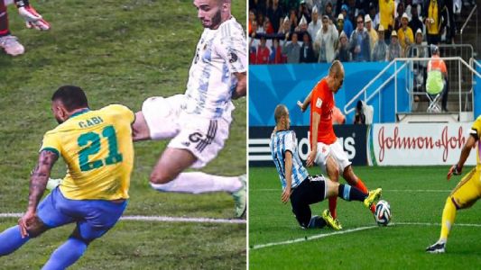 La jugada del bahiense Pezzella que se volvió viral e hizo recordar a una salvada histórica