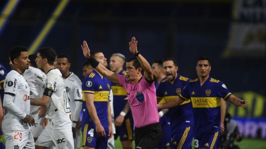 Con una polémica intervención del VAR, Boca empató con Atlético Mineiro en la Copa Libertadores