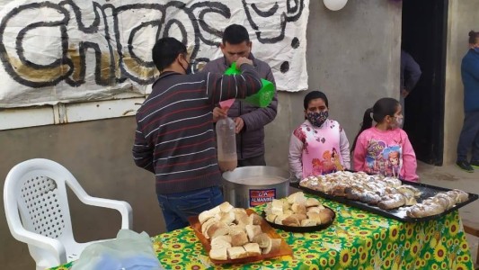 Comenzaron un merendero y necesitan donaciones para asistir a los pequeños