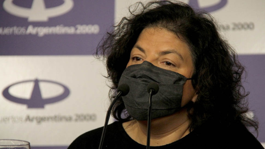 Vizzotti: "Hoy se llegará al 50 % de vacunación de toda la población argentina"