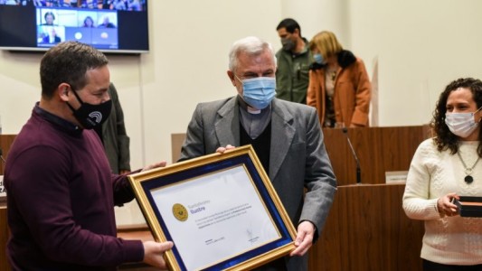 El Padre Axel fue declarado Santafesino Ilustre