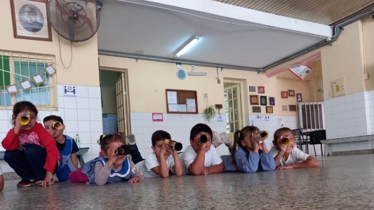 Nació en pandemia, alumnos diseñaron el logo y buscan un nombre: el Jardín 356 gana en identidad