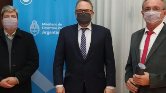 Costamagna analizó con Kulfas la actualidad productiva de la provincia