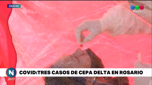 Son tres los rosarinos contagiados con la cepa Delta