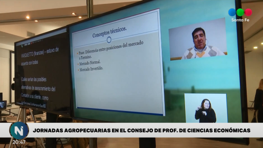 Se realizaron las Jornadas Nacionales Agropecuarias 2021 para Profesionales en Ciencias Económicas