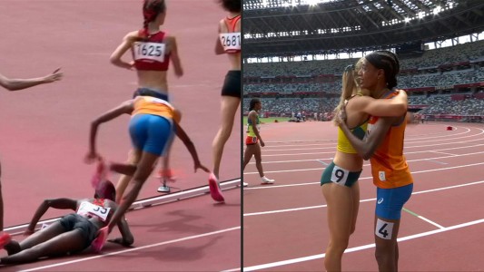 Gran recuperación: se cayó cuando faltaba una vuelta, se levantó y ganó