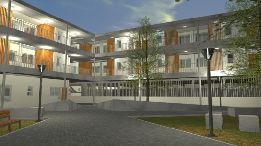 Vecinos que se oponen a las viviendas en Villa Setúbal fueron recibidos por la provincia