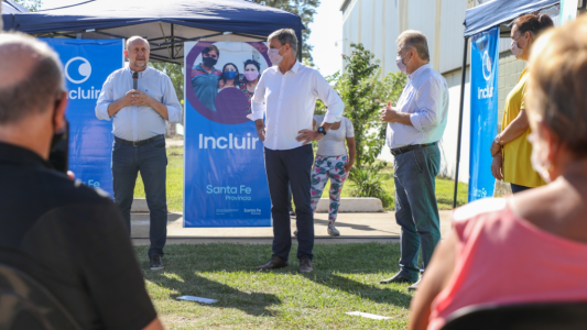 Plan Incluir: La provincia firmará convenios con la ciudad de Santa Fe