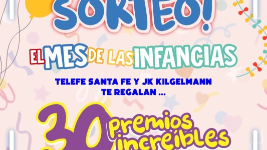 Telefe Santa Fe y JK Kilgelmann Supermercados te invitan a participar del concurso Día de la Niñez!