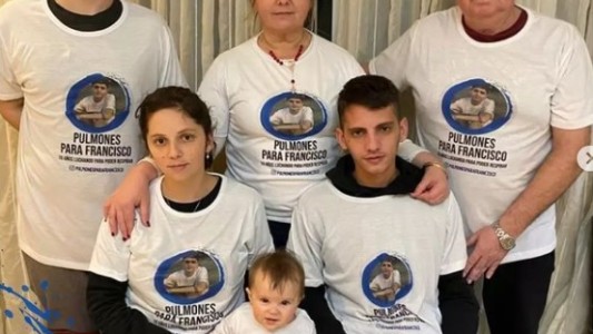 Pulmones para Francisco: tiene 19 años, necesita un trasplante urgente y piden su traslado a Favaloro
