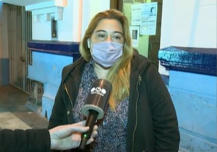 "Estaba pidiendo auxilio a la orilla de la banquina", dijo una mujer que asistió al niño secuestrado