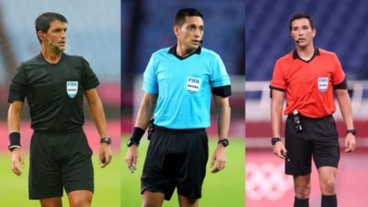 Un venezolano, un uruguayo y un peruano, los árbitros para Argentina en las Eliminatorias
