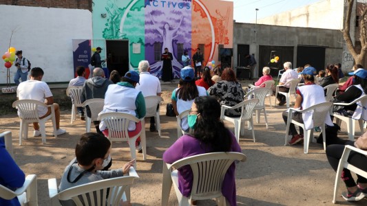 El Gobierno de Santa Fe y el barrio Cabaña Leiva abren un nuevo espacio cultural