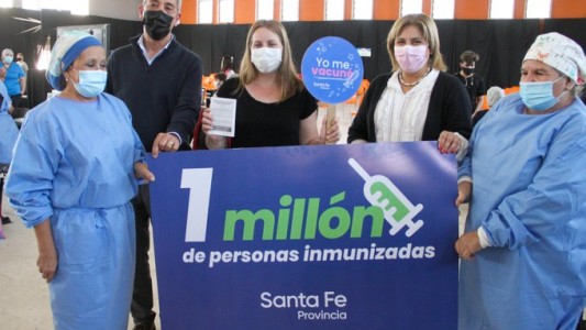 Coronavirus: un millón de santafesinos completaron su esquema de vacunación