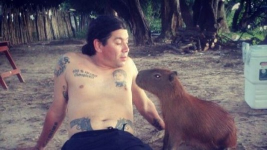 El mensaje de apoyo de Pablo Lescano a los carpinchos que "invadieron" Nordelta