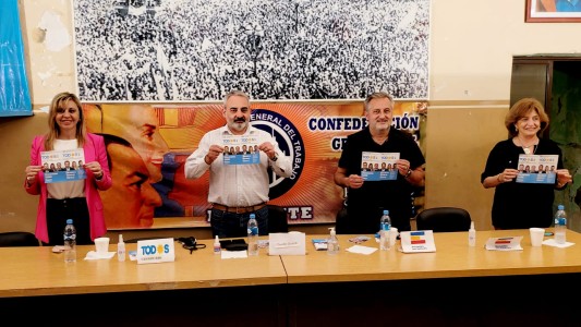 Lewandowski y Sacnun presentaron su propuesta en la CGT