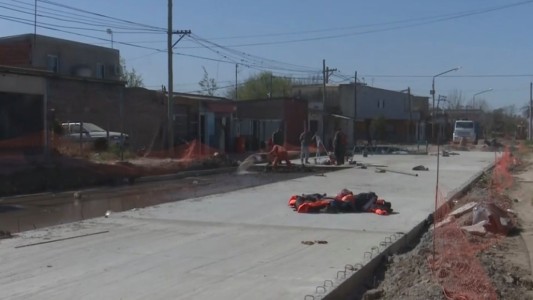 Frana y Mudallel visitaron las obras del noroeste de la ciudad