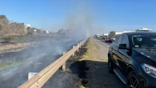Admiten en Seguridad Vial que no se pueden prevenir los incendios en la Autopista