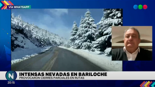 Las nevadas no dan respiro en Bariloche "nos alienta a extender la temporada turística"