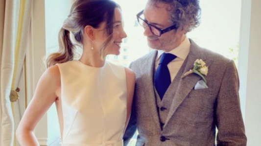 La ex de Andrés Calamaro, Mica Breque, se casó con pianista británico