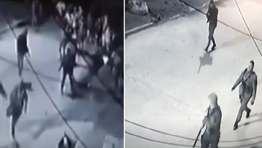 Cortaron la calle, armaron una fiesta con 150 personas y terminó a los tiros