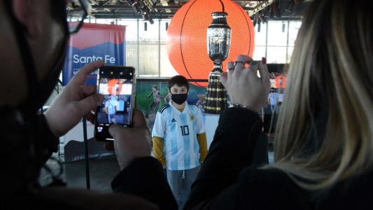 La provincia exhibirá la réplica de la Copa América en El Molino