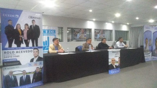 La UCEDE hace su estreno electoral en Santa Fe y Santo Tomé