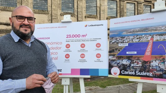 Suárez y Losada plantean que se done a la ciudad las 23 hectáreas del predio de la Estación Belgrano